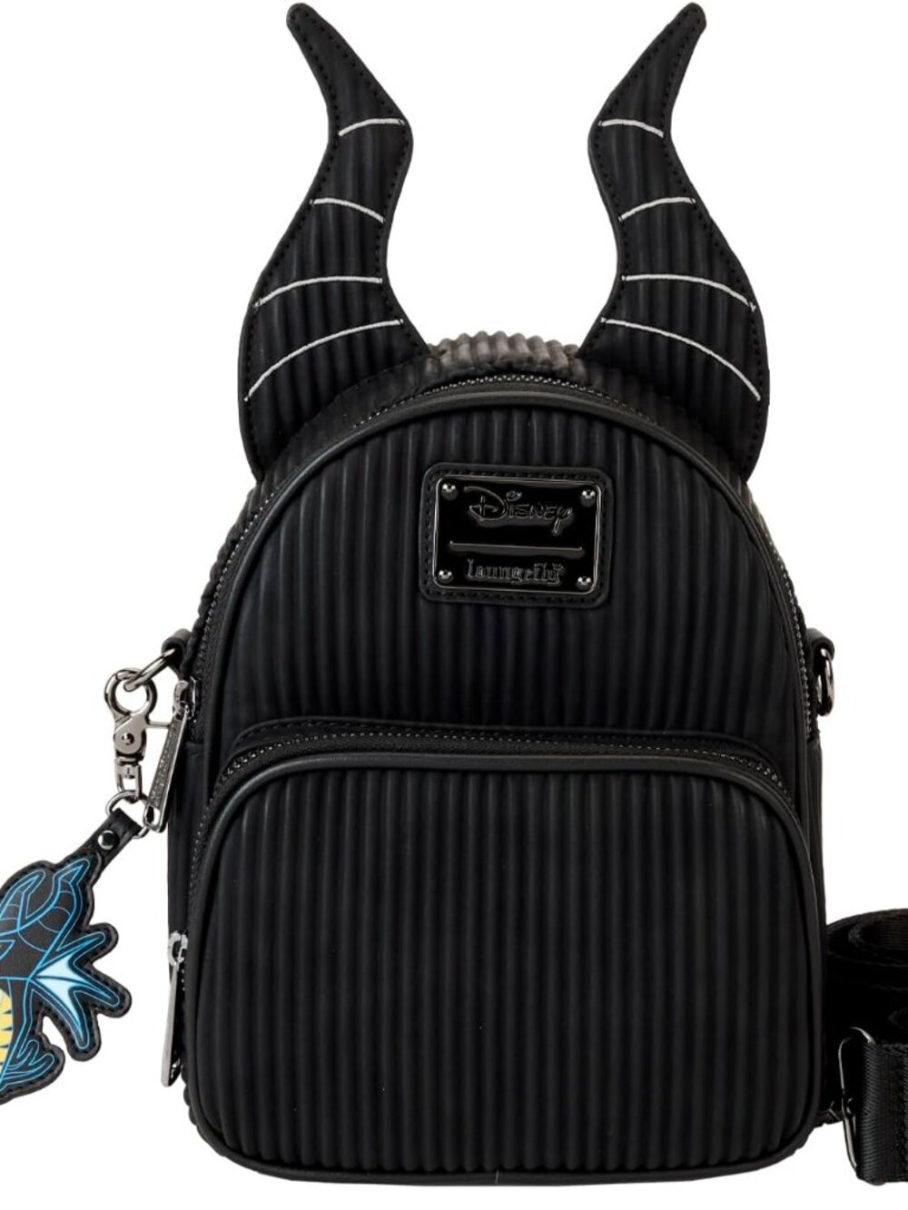 Loungefly Disney Villains Maleficent Convertible Mini Backpack